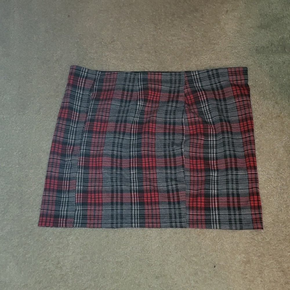 Plaid skirt